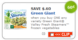 Green Giant Valley Fresh Steamers Coupon