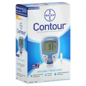 Free Bayer Contour Glucose Meter