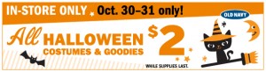 Old Navy Halloween Costumes $2 Old Navy Halloween Costumes $2