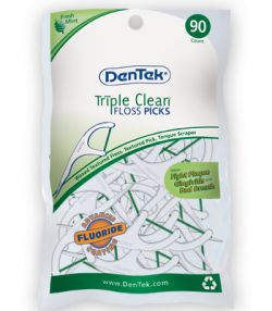 Dentek Floss Picks Sample