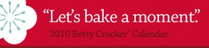 Free Betty Crocker Calendar