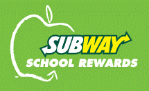 Win a $100 GC from Subway School Rewards
