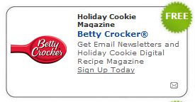 FREE Betty Crocker Holiday Cookie Magazine FREE Betty Crocker Holiday Cookie Magazine