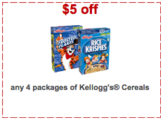 Kellogg's Cereals Coupon