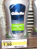 Target FREE Gillette Body Wash